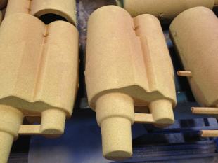 圧縮の真鍮の配管の付属品のための機械を作る専門の砂の中心